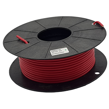 WIRE AUTO SINGLE 6,30mm² RED (30m spool) - 1100630RD