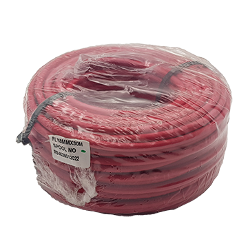 WIRE AUTO SINGLE 8,00mm² RED (30m spool) - 1100800RD