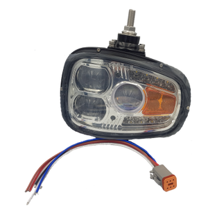 Universal N500 complete headlight, right hand side, low/high beam - DCB-9060-R