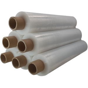 Extra Heavy Duty 23mic, pallet wrap 6-Pack, Width-450mm Thickness-23microns Weight-2kg roll, extended core. Premium quality stretch film, stretch wrap.