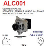 Renault Kango 1.4L  - ALC001