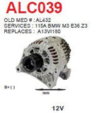 Altrernator A13VI BMW M3 - Z3 3.2L 12V 115A - ALC039