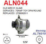 Alternator Toyota Camry 12V 70A - ALN044