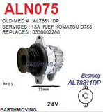 Alternator 13A Komatsu D755 24V - ALN075