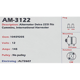 Alternator 12V 145A 22SI - AM-3122