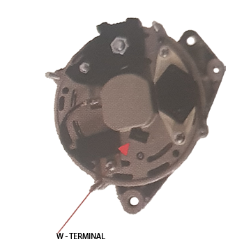 Alternator Volkswagen Golf I  II - Jetta II - Fox 12V 45A K1 - AM-3183