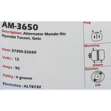 Alternator Hyundai Sonata 2.0L - 3.0L 12V 95A - AM-3650