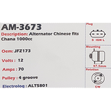 Alternator Chana 1000CC 1.0L 12V 70A JL465Q - AM-3673