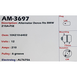 Alternator BMW 12V 210A - AM-3697