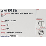 Alternator Case 12V 150A HD8E - AM-3986