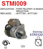 Starter M1T Mazda 626 1.8L - 2.0L - MX6 2.0L / Ford Telstar  12V 10T 1.4KW - STMI009
