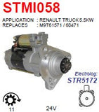 Starter M9T Renault Kerax Truck 24V 11T 5.5KW - STMI058