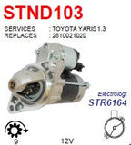 Starter Toyota Yaris 1.5L 12V 9T 0.8KW - STND103