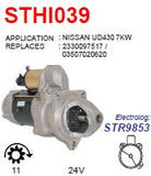 Starter Nissan UD430 24V 11T 6.5KW - STHI039