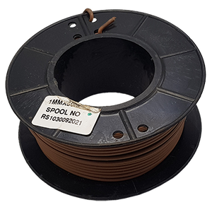 WIRE AUTO SINGLE 1,00mm² BROWN (30m spool) - 1100100BN