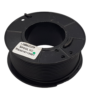 WIRE AUTO SINGLE 1,60 mm² black  (30m spool) - 1100160BK