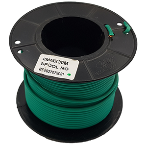 WIRE AUTO SINGLE 2,00mm² GREEN(30m spool) - 1100200GN