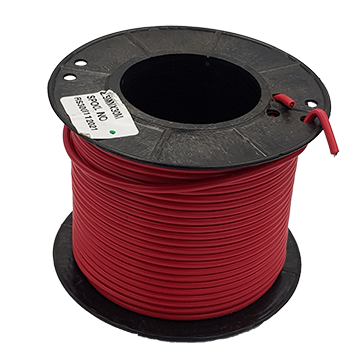 WIRE AUTO SINGLE 2,50mm² RED(30m spool) - 1100250RD