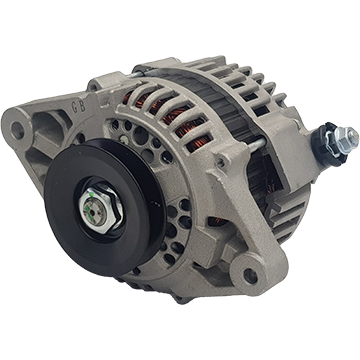 Alternator, Nissan 2.4i - 2.4L, 12 volt, 60 amp, 2L Hard body single pulley - ALT3091
