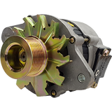 Alternator, Tata 713S - 509M (4 / 6-cylinder) no pump Lucas DBL pulley, 12V, 65A - ALT4022A