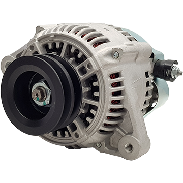 Alternator, Toyota Land Cruiser diesel-turbo diesel, 12V, 80A - ALT6075