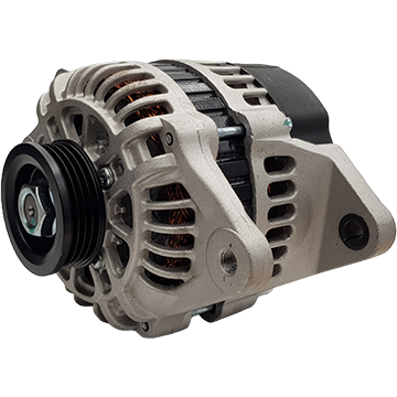 Alternator, Kia Rio 1.5L - 1.6L DOHC, 12V, 80A, 4 groove - ALT8714