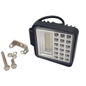 Square LED work light, 126 Watts, duel lens - DCB-LWK399