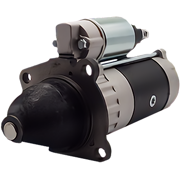 Starter motor, 12 volt, 9 teeth, 3 holes - QDJ1408GM