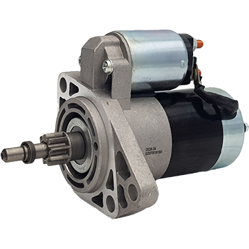 Starter motor, DM Volkswagen Golf - Jetta I - II - III - Playa - Polo Classic, 12 volt, 9 teeth, 0.9 kilowatts - STR1018