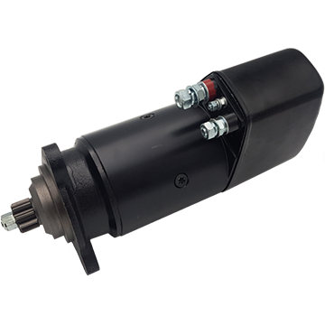 Starter motor, KB 407 - 422 V10 ADE MAN short, 24V, 5.4KW, 9T,  3 hole  - STR1047