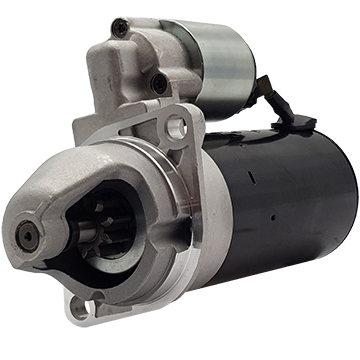 Starter motor, Lombardini Ruggerini compressor, 12 volt, 9 teeth - STR1101