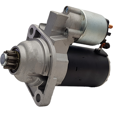 Starter motor, Volkswagen Beetle - Golf- Jetta - Sharan/ Audi A3 - TT12V DB, 12V, 1.1KW, 10T,  2 hole - STR1224A