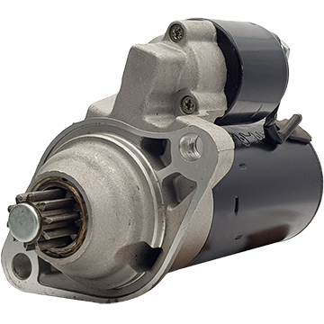 Starter motor, DB Volkswagen Golf Jetta - Passat seat 2 hole anti clock, 12V, 9T, 2.0KW - STR1261