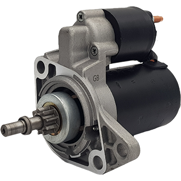 Starter motor, Volkswagen Golf Polo Jetta III - IV DW,  12V, 9 teeth, 1.1KW - STR1325