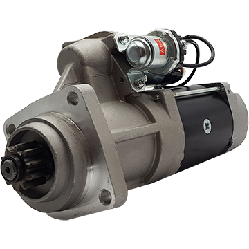 Starter motor, 38MT Volvo Truck / Cummins, 24 volt, 10 teeth