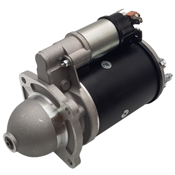 Starter motor, M50G Ford 5000, 12 volt, 10 teeth, 2.9 kilowatts, large flange left open - STR4050