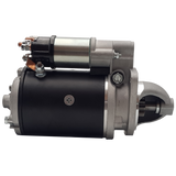 Starter motor, M50G Ford 5000, 12 volt, 10 teeth, 2.9 kilowatts, large flange left open - STR4050