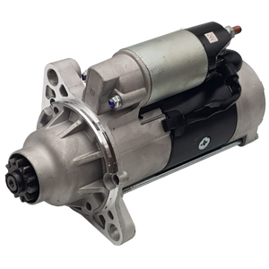 Starter motor, M8T Mitsubishi Fuso fk618 / Caterpillar / Bell Excavator - Loader, 24 volt, 11 teeth, 5,0 kilowatts  - STR5012A