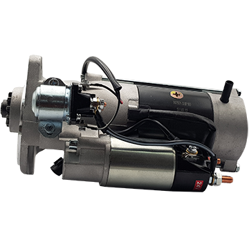 Starter motor, Bell Kato, 24 volt, 11 teeth, 2 holes