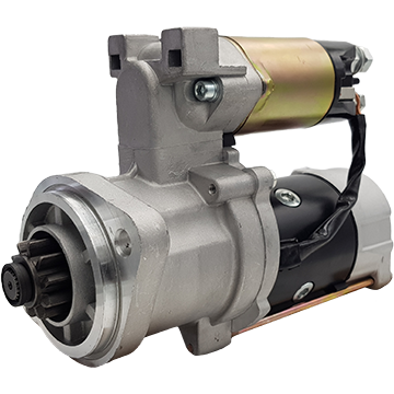 Starter motor, Mitsubishi Industrial M3T56174 FD35, 24V, 10T, 5.0KW, 2 hole  - STR5046
