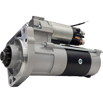 Starter motor, KHD/Volvo M8T, 24V, 10T, 5.0KW, 3 holes - STR5222