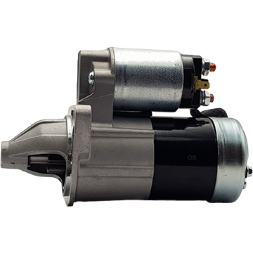 Starter motor, M0T Kubota, 12 volt, 8 teeth, 1.4 kilowatts
