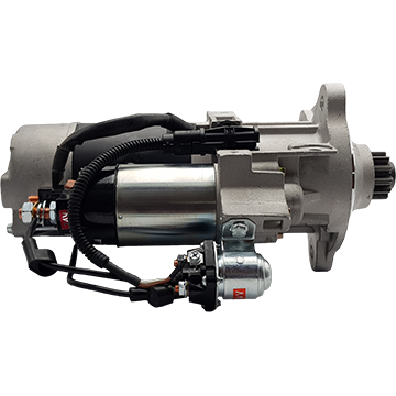 Starter motor, M9T MAN, 24 volt, 12 teeth, 7.0 kilowatts - STR5396