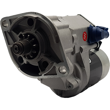 Starter motor, Toyota Forklift FDC - 3FD 33 - 35, 24 volt, 11 teeth - STR6022