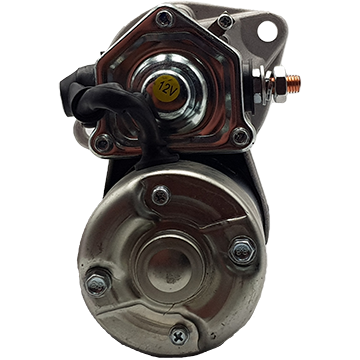 Starter motor, 12 volt, 13 teeth, 2.5 kilowatts, Case 1830 Skid
