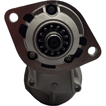 Starter motor, 12 volt, 13 teeth, 2.5 kilowatts, Case 1830 Skid