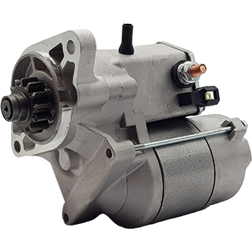 Starter motor, Kubota (D1105 - V1505 engine), 12 volt, 13 teeth, 1.4 kilowatts - STR6112