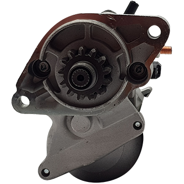 Starter motor, Kubota (D1105 - V1505 engine), 12 volt, 13 teeth