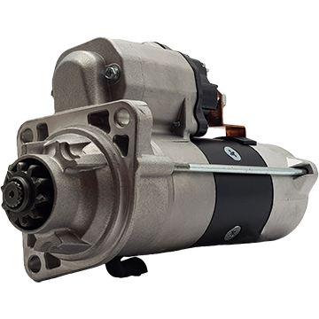 Starter motor, John Deere, 12 volt, 10 teeth, 4.8 kilowatts  - STR6323