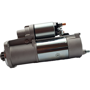 Starter motor, AZF Caterpillar / Perkins, 24 volt, 10 teeth, 5.5